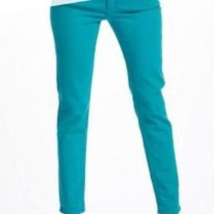 AG Stevie Ankle Jeans Teal Green‎